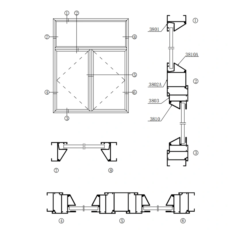 38 Series Casement Window